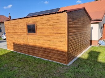 Plechová garáž 4x5m - 3