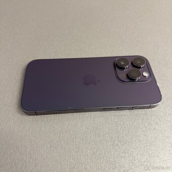 iPhone 14 Pro 512GB deep purple, bez škrábance, rok záruka - 3