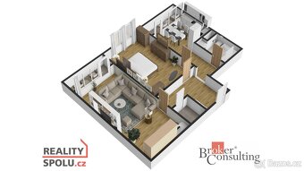 Prodej, byty/2+1, 74 m2, 29001 Poděbrady, Nymburk [ID 72494] - 3