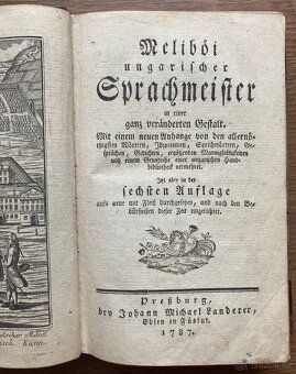 (Bél Mátyás) Meliböi: Ungarischer Sprachmeister, 1787 - 3