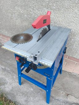 Prodám stolní kotoučovou pilu CMI RTS 250 -HLINÍKOVÝ STŮL. - 3