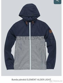 Bunda pánská ELEMENT ALDER LIGHT Jarní/podzimní NOVÁ - 3