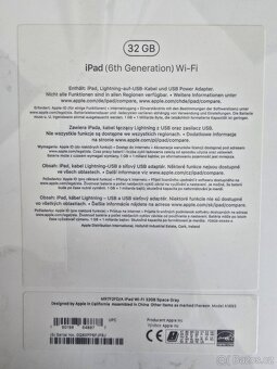 Apple iPad 6th generation Wi-Fi 32 GB Space grey - 3