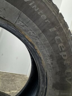 2x zimní pneu Hankook Winter icept LV 235/65 R16C DOT 4621 - 3