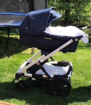 Kočárek Britax Go Next s hlubokou korbou vč. gum. koleč - 3