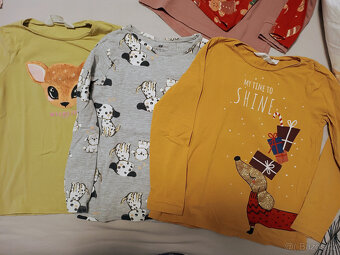 Sada dívčího oblečení H&M a Lindex 122-128 - 3