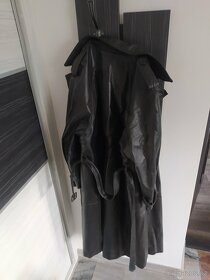 Kožený kabát dlouhý - 3