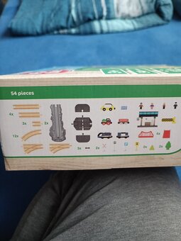 Prodám novou nerozbalenou dřevěnou sadu s vláčkem playtive ž - 3