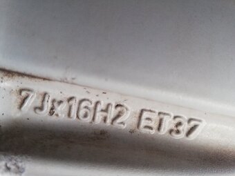 alu VW 16" 5x112 letní 205/55/16 - 3