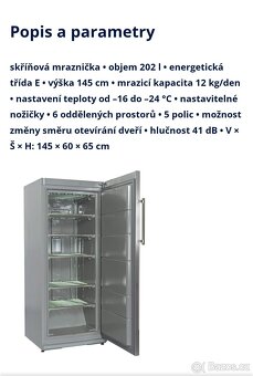 Skříňový mrazák - 3