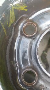 Opel Astra H plechové disky 15 palců - 3