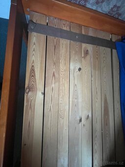 Zvýšená postel s matrací a roštem 120x200 - 3