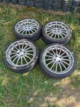 Alu kola Breyton 7x18" 4x100 Magic sport pneu 215/35 R18 - 3