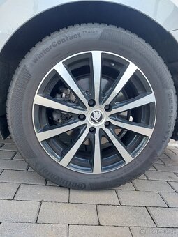 Sada ALU kol 5x112 17" + zimní pneu 215/55 R17 V XL Superb - 3