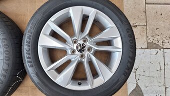 Alu kola VW 17" 5x100 letní pneu 205/55 R17 7mm T-Cross - 3