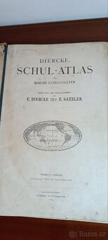 Atlas rok 1904 starožitný historický 170stran - 3