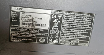 17" LCD monitor ADI A715, 4:3, repro, USB - 3