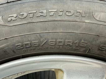 16" Elektrony 5x112 so zimnymi pneumatikami 205/60 R16 - 3