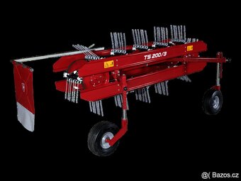 Hrabačka sena 160 cm obraceč, shrnovač za traktor, malotr. - 3