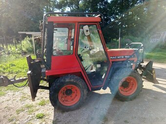 Prodám malotraktor MT 150-11 s lesnickou nástavbou - 3