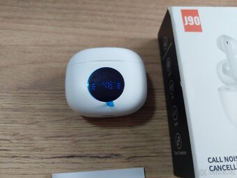 Bezdrátová sluchátka Godyse J90 – Bluetooth 5.3, ENC, IPX6, - 3