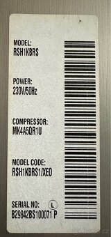 Americká lednice samsung rsh1kbrs - 3
