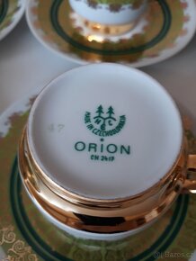 Starožitná kávová souprava "H&C" - 3