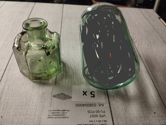 Staré lahvičky z kalamářů - 3