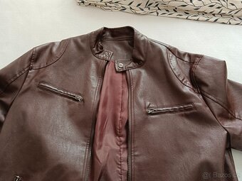 Pánská kožená bunda - 3