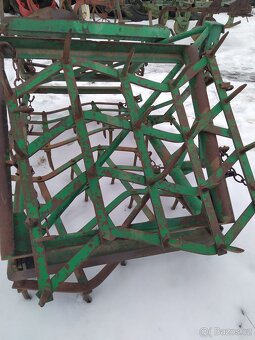 Čtyřdílné skládací brány Ackerl, záběr 3,6 m, zánovní hřeby - 3