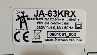 Elektronické zabezpečovací zařízení JABLOTRON - 3