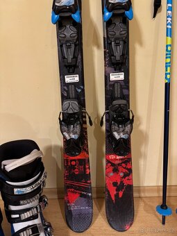 Freestyle lyže Nordica + lyžařské boty Nordica + hole - 3
