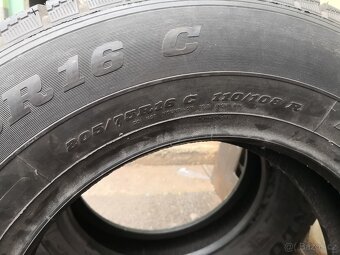 Zimní pneu Dunlop 205/75/16 C - 2 ks - Nové - 3