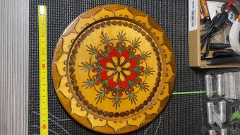 Dřevěné talíře na zeď - 3