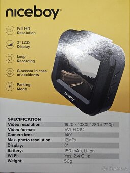 Niceboy autokamera - 3