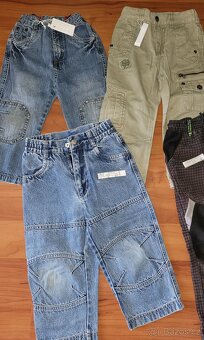 Kalhoty vel.98, 104 celkem 7ks - 3