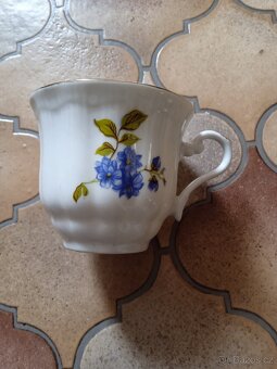 SADA 6ks šálků+podšálku. - 3