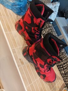 Vysoké boty double red - 3