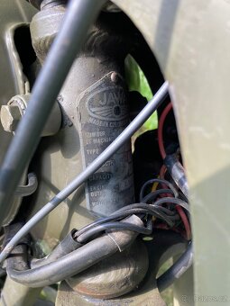 Jawa 250/553 Švéd/Libeň motor po GO/česká SPZ - 3