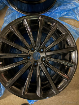 Zánovní 19" originální sada BMW Styling 633 Black, vč. TPMS - 3