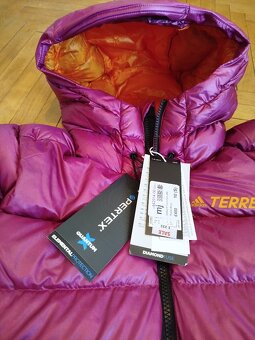 Nová péřová bunda Adidas Terrex Techrock Belay Down parka - 3