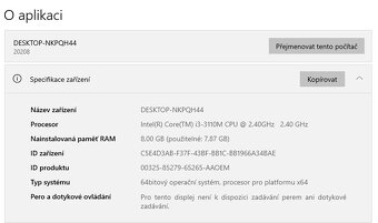 Lenovo B590,i3-3110M,WIN 10,HDD 500GB,RAM 8GB,15.4 palců - 3