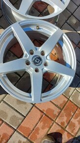 17" SADA ALU DISKŮ 7,5JX17 5X112 AUDI SEAT SKODA VW MERCEDES - 3