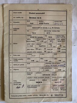 Škoda 110 R s TP - 3