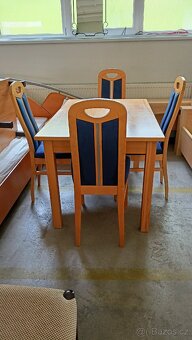 Jídelní set stůl a 4 židle - 3