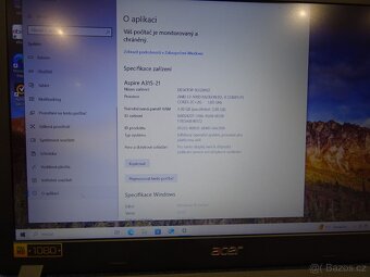 Notebook Acer Aspire 3 15.6" FHD AMD E2 4GB/480SSD - 3
