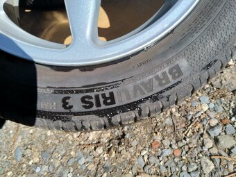 litá kola 7Jx15 H2 ET s letními pneu 195/55 R15 - 3