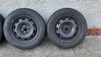 195/65 R15 ZIMNÍ PNEU + PLECHOVÉ DISKY 5X100 ŠKODA OCTAVIA I - 3
