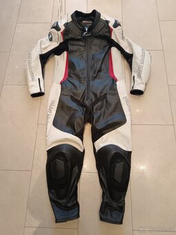 BMW Double R-Pánská kožená moto kombinéza, jednodílná - 3