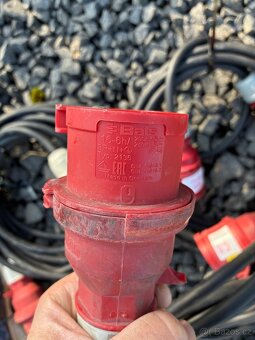 Prodlužovací kabel 380V 3f různé délky - 3